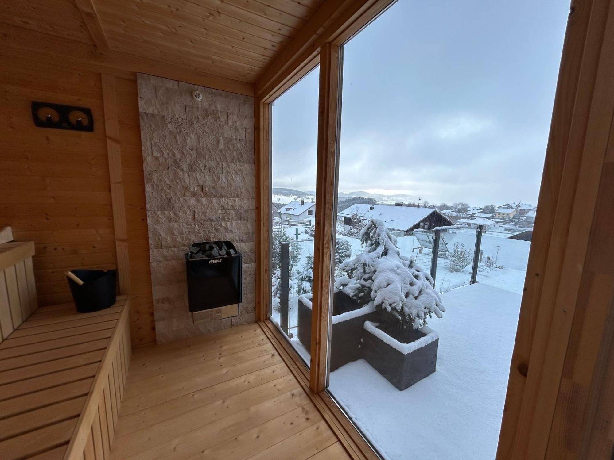 Ferienwohnungen Alpenblick Mit Garten -Panoramasauna- Kirchdorf im Wald Eksteriør billede